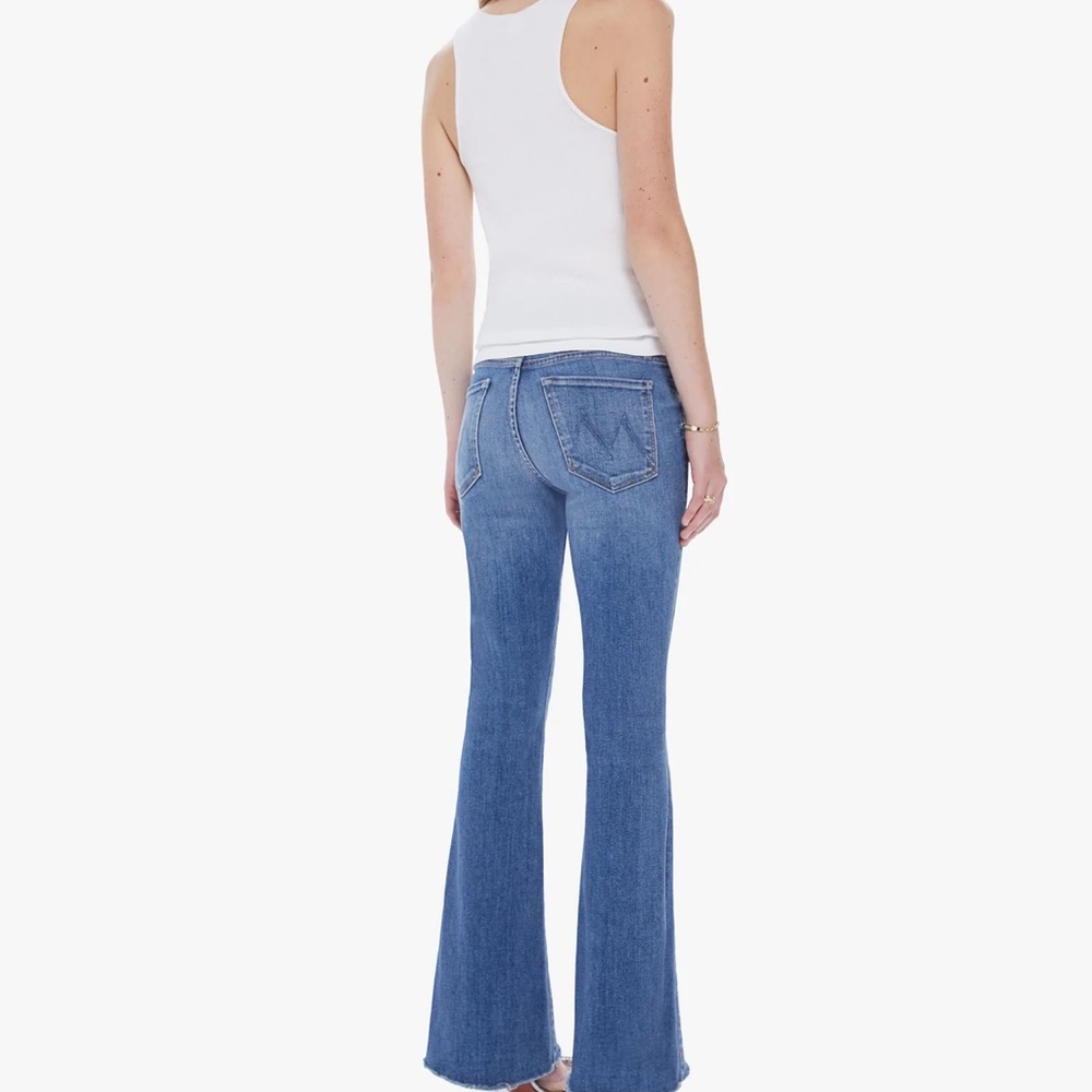 MOTHER The Weekender Fray Denim